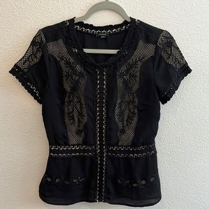 Ann Taylor Peplum Top